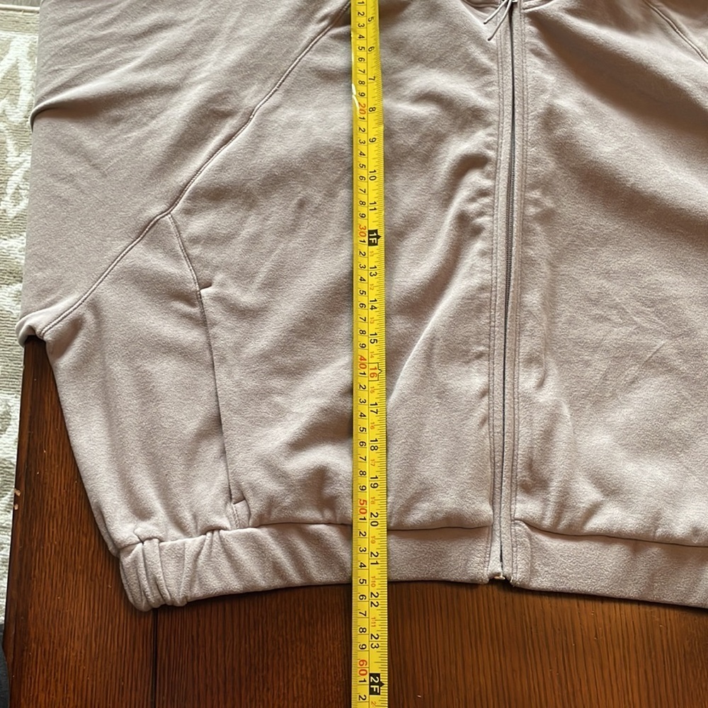 Women's FLX  Zipper Jacket size XL. Tan. Like new. Soft. - Picture 12 of 13